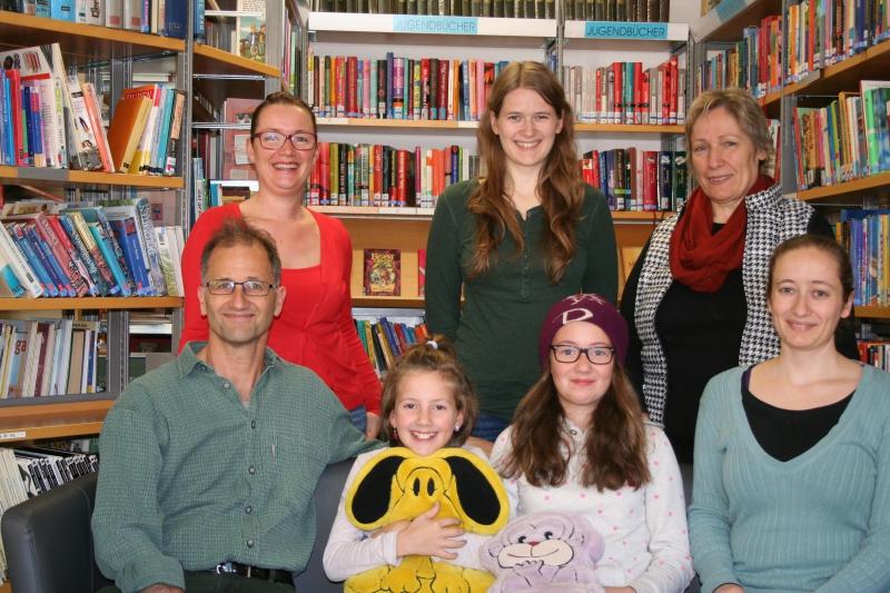 Team der Öffentlichen Bibliothek Abfaltersbach